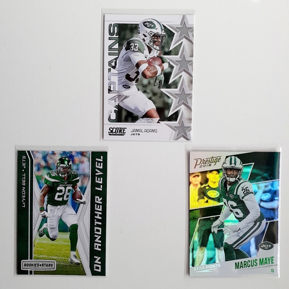 New York Jets 9 Card Lot - FTBL [25_1] - Picture 3 of 8